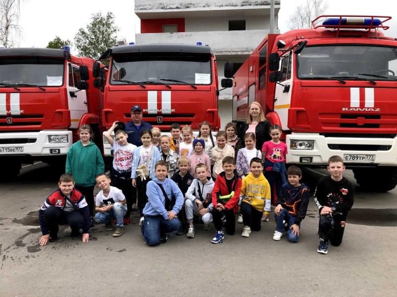 Пожарные провели акцию «Безопасные каникулы!»