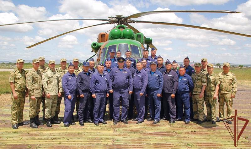 Авиационная группировка Cибирского округа Росгвардии успешно завершила выполнение задач в составе ОГВ(с)