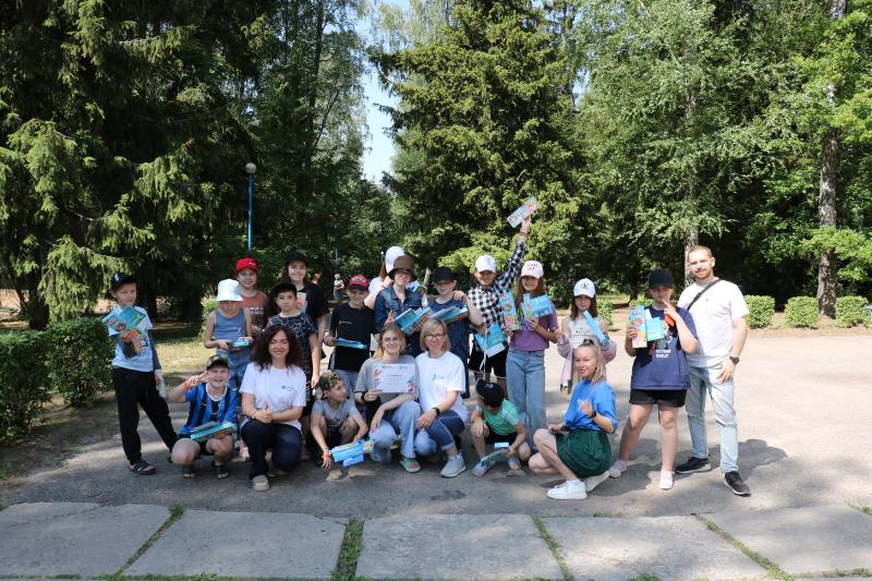 Калужские энергетики провели интерактивный квест для детей из Белгородской области