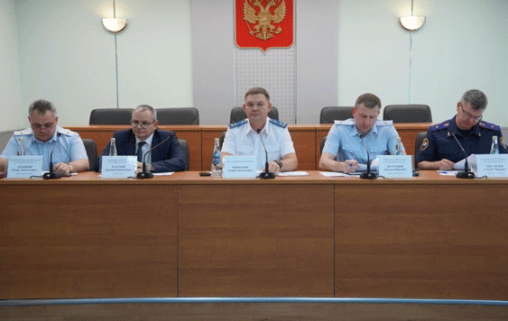 В Ульяновске начальник Управления Росгвардии принял участие в координационном совещание с руководителями региональных правоохранительных структур