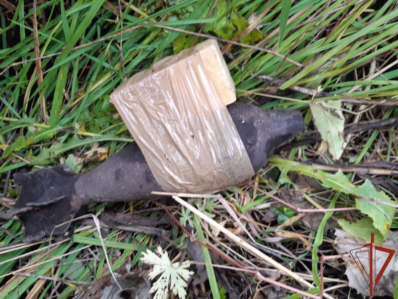 Росгвардейцы в Кузбассе обезвредили мину времен Великой Отечественной войны