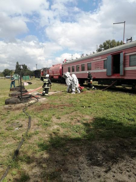 Сотрудники Росприроднадзора приняли участие в комплексных учениях по локализации и ликвидации разлива нефтепродуктов филиала ОАО «РЖД»