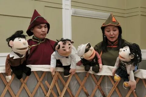 "Десткий фестиваль-конкурс «Алтан Баг» среди школьных театров в Улан-Удэ" -  Культура, 2023 год, Россия, Театр,  Дети - Министр Соелма Дагаева, Минкультуры Бурятия