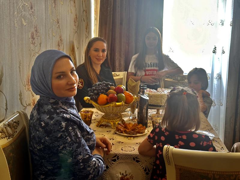 Росгвардейцы Ингушетии присоединились к акции «С любовью к маме»