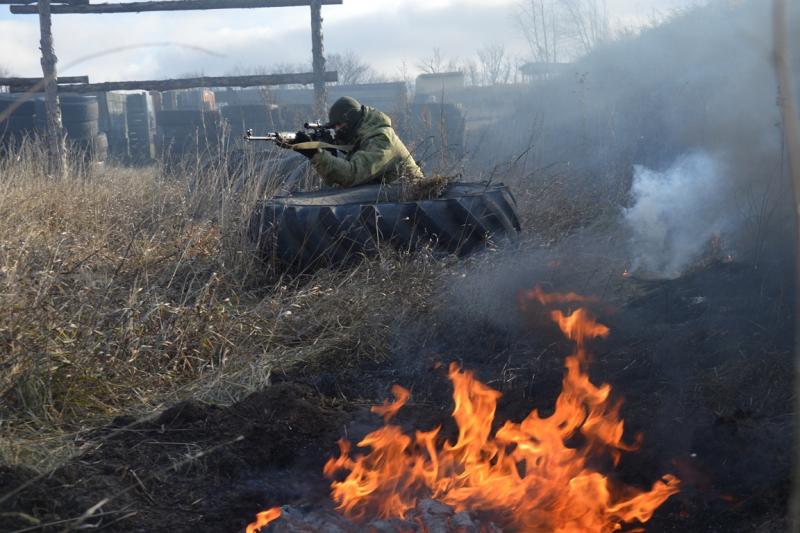 Боец ОМОН «Ратник» вернулся с учебных сборов снайперов Росгвардии