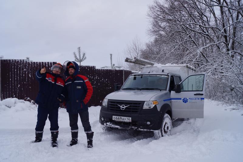 Специалисты «Курскэнерго» готовятся к работе в условиях непогоды