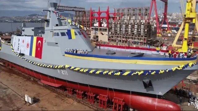 «Надежный партнер» России – Турция завершает строительства для Украины боевого корабля (корвета 2-го класса Ada)