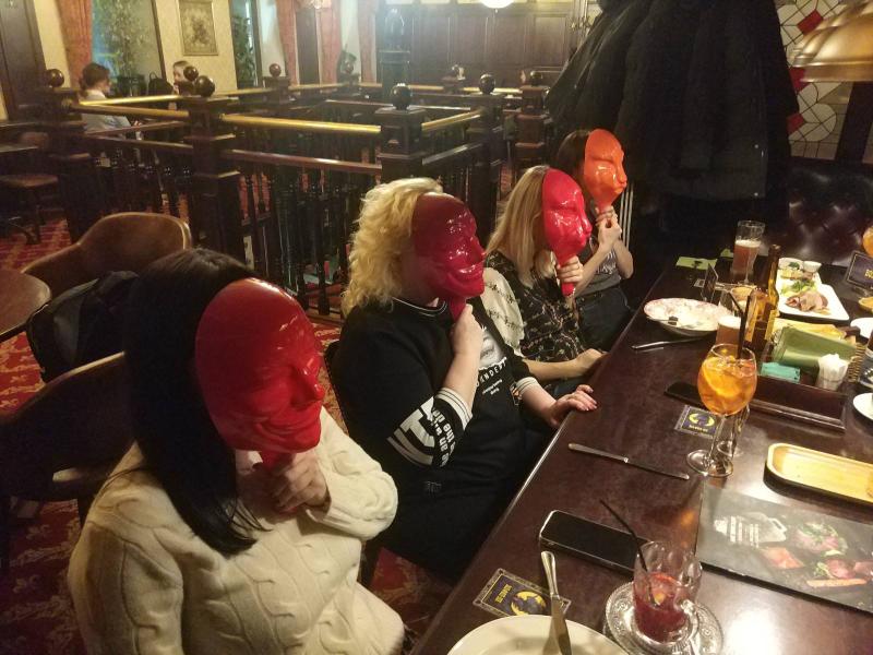 Мафия-НН: Наши добрые друзья из Сбера пришли к нам в клуб за новой порцией адреналина