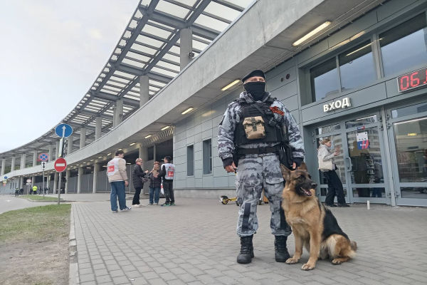 Росгвардия  приняла участие в обеспечении безопасности при проведении футбольных матчей в Москве