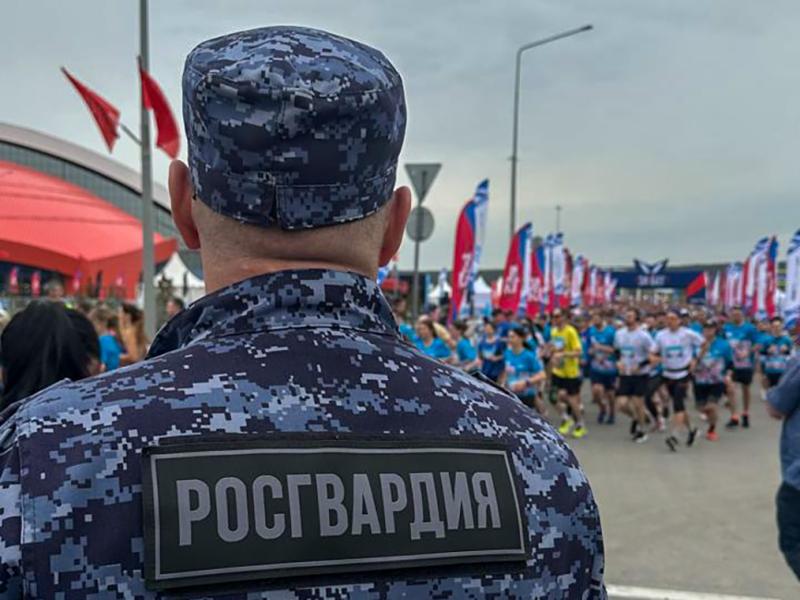 Сотрудники Росгвардии обеспечили безопасность масштабных спортивных состязаний в Кузбассе