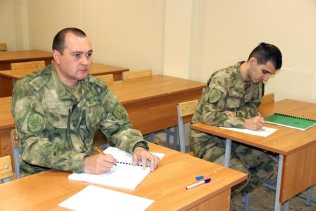В Объединенной группировке войск (сил) на Северном Кавказе прошел учебный сбор с внештатными дознавателями
