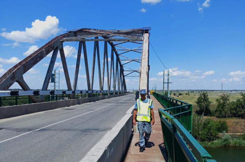 Северо-Кавказский филиал ФГУП «УВО Минтранса России» принял под охрану мост вблизи Волгограда