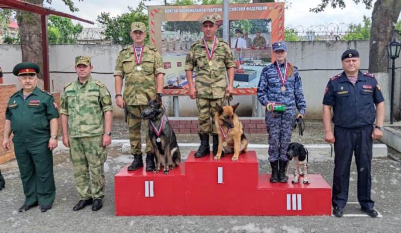 Чемпионат Уральского округа Росгвардии по многоборью кинологов завершился в Тюмени