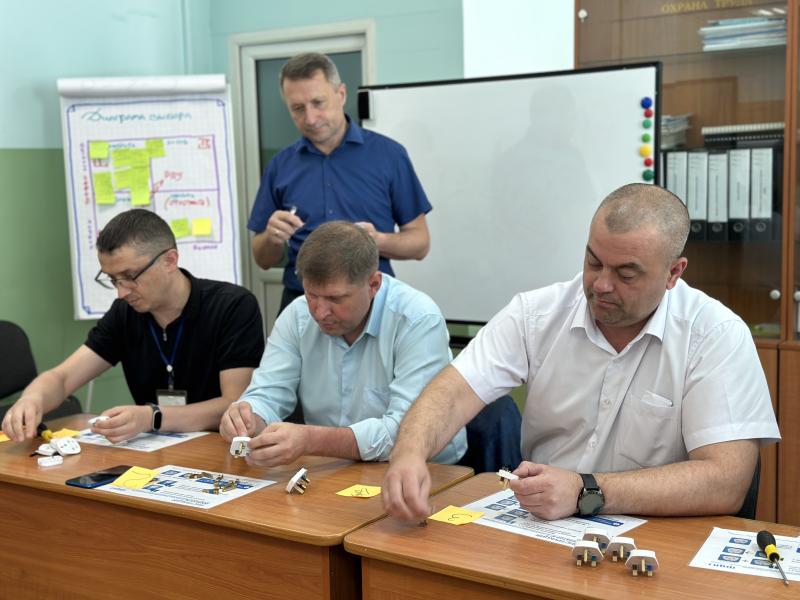 Руководители Уссурийского ЛРЗ прошли обучение инструментам бережливого производства