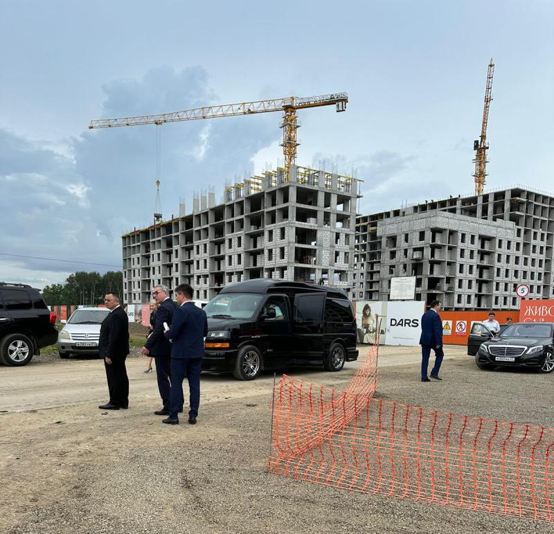 Министр строительства РФ Ирек Файзуллин осмотрел площадку под КРТ в Хабаровске