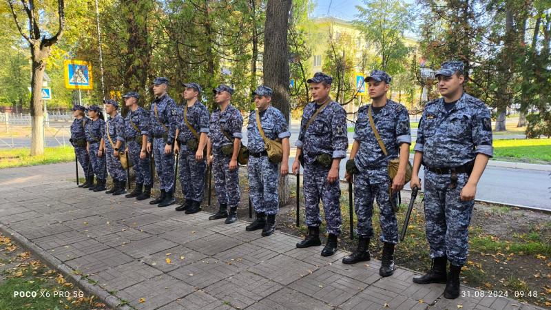 Ступинские Росгвардейцы обеспечили правопорядок в период празднования Дня города Ступино.