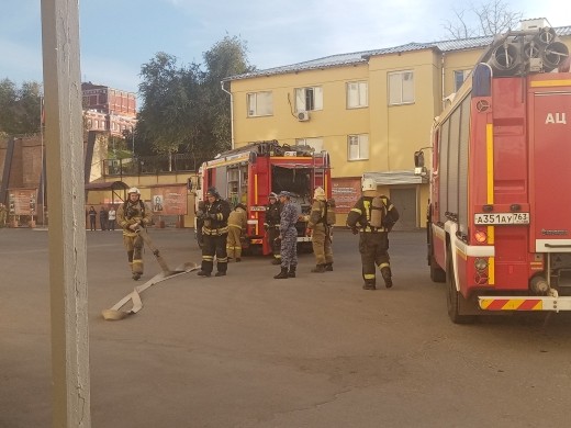 Пожарно-тактическое занятие проведено в региональном Управлении Росгвардии