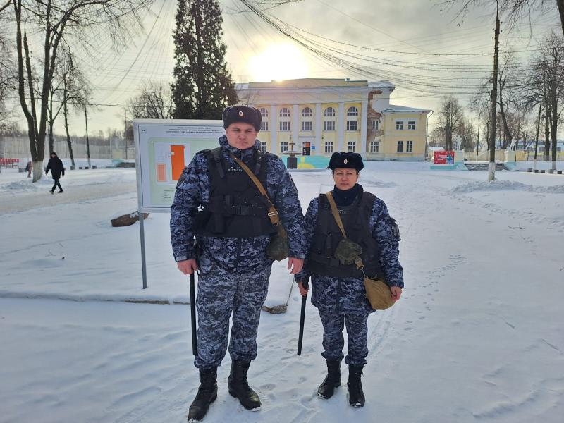 Ступинские Росгвардейцы обеспечили ООП и ООБ на проведении турнира по боксу