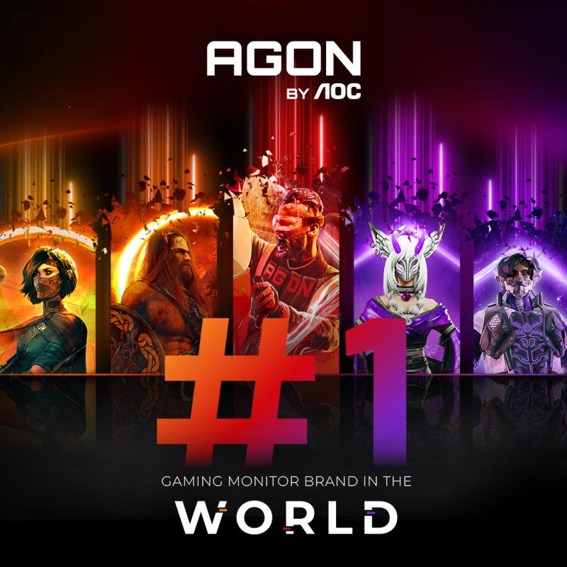 AGON by AOC сохранил первое место в рейтинге игровых мониторов в 2024 году