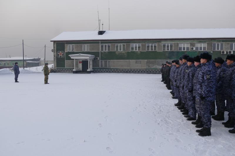 В Туве росгвардейцы приступили к зимнему периоду подготовки