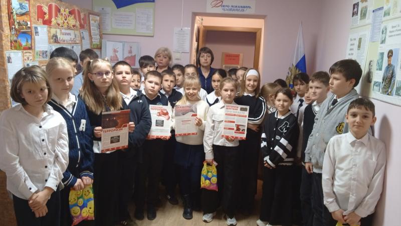 Беседа-предупреждение  «Наш мир без терроризма».