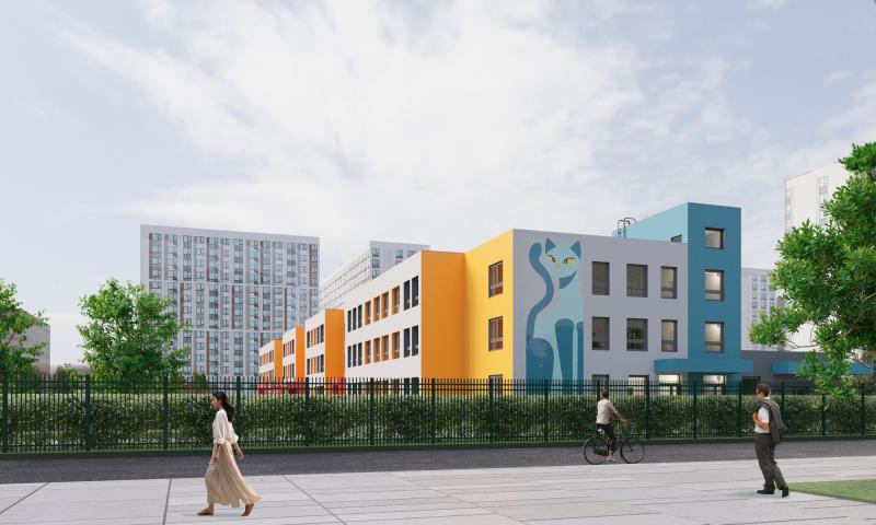 Группа ЦДС приступила к строительству второго детского сада в ЖК Parkolovo