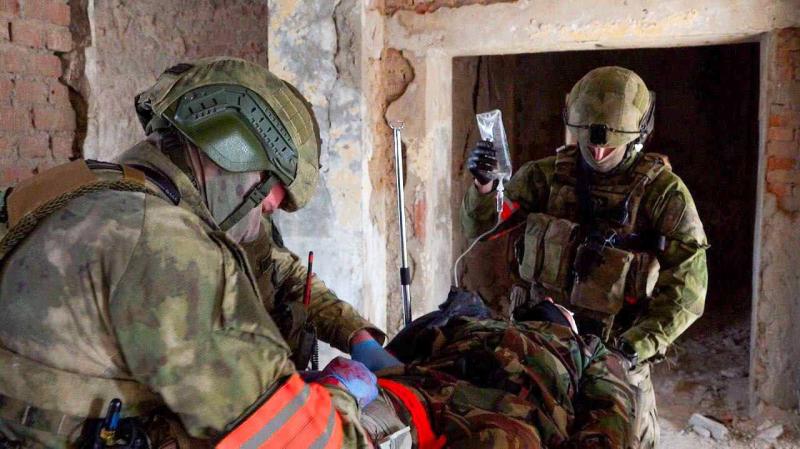 Спецназ подмосковного главка Росгвардии провел занятия по тактической медицине