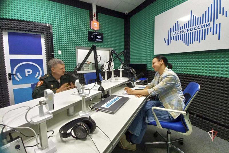 Офицер Росгвардии рассказал ямальцам о Дне подразделений ведомственной противопожарной службы