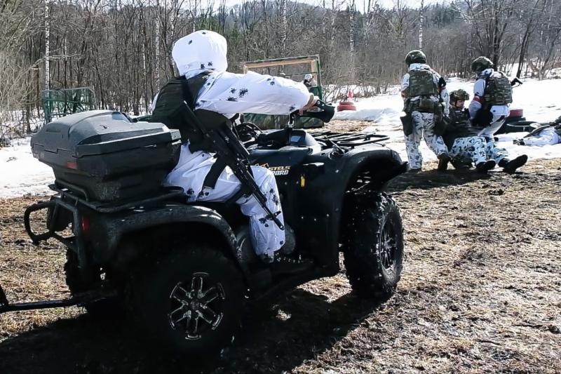 В Республике Алтай состоялось показное занятие по боевой готовности