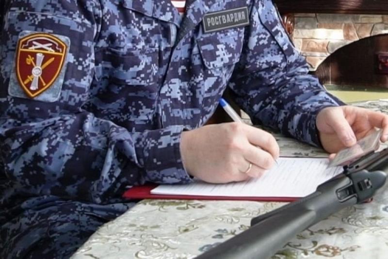 В Мордовии за неделю росгвардейцы изъяли 13 единиц оружия