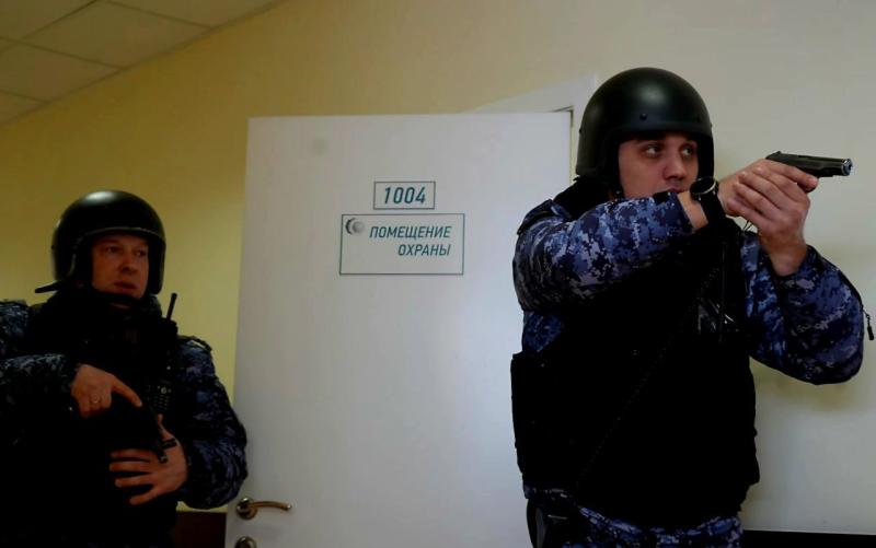В Подмосковье сотрудники вневедомственной охраны Росгвардии приняли участие в межведомственной антитеррористической тренировке