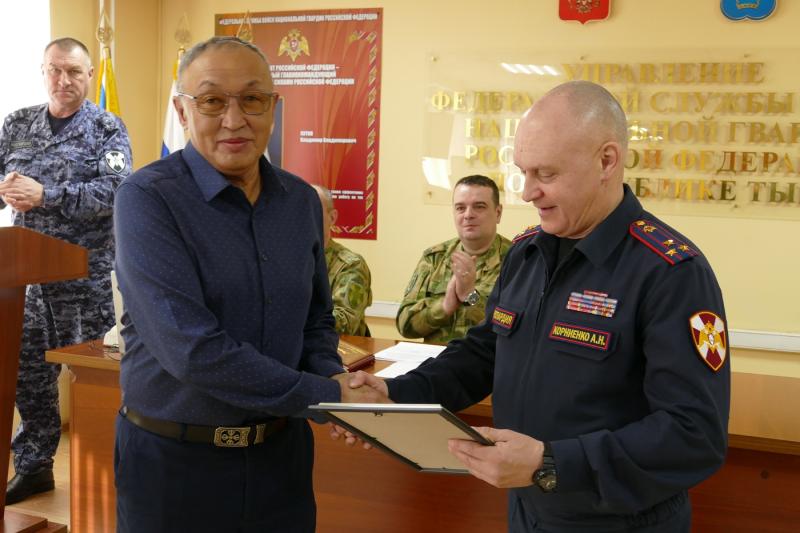 Росгвардия Тувы выразила благодарность владельцу оружия за активную гражданскую позицию