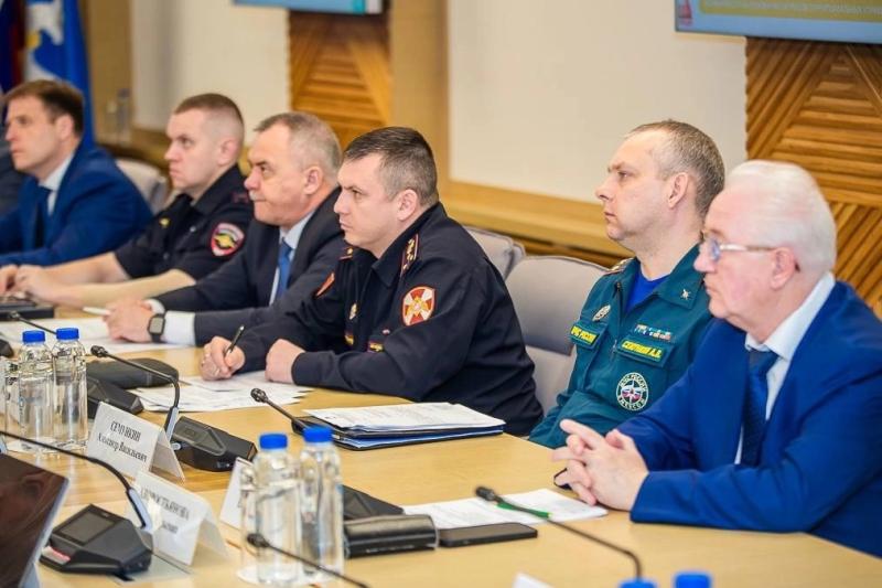 УЧАСТИЕ СИЛОВЫХ СТРУКТУР В ЗАСЕДАНИИ АНТИТЕРРОРИСТИЧЕСКОЙ КОМИССИИ