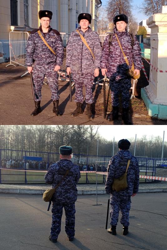 Ступинские Росгвардейцы обеспечивали охрану общественного порядка в период проведения религиозного праздника Ураза-Байрам