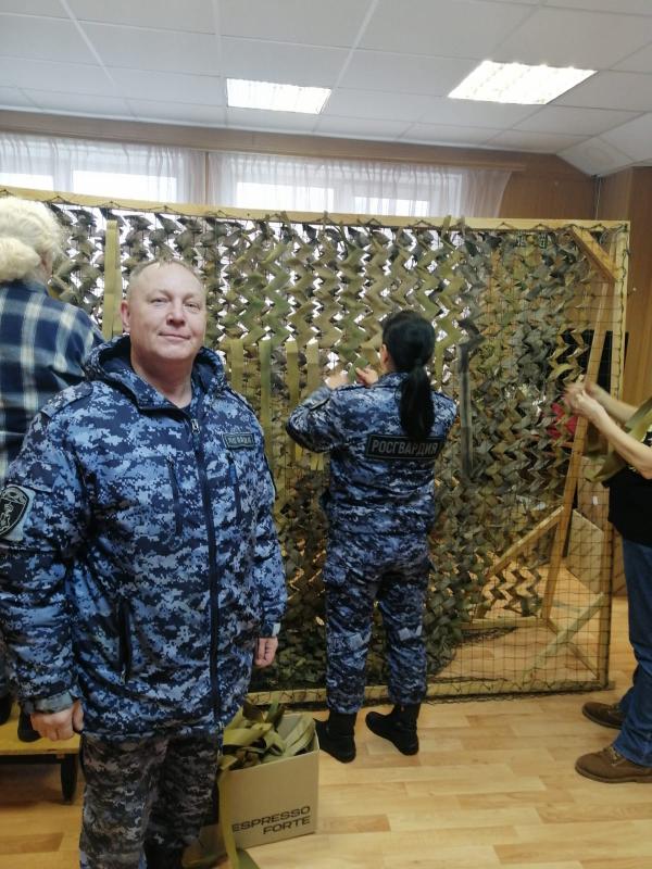 Ступинские Росгвардейцы приняли участие в акции «Своих не бросаем».