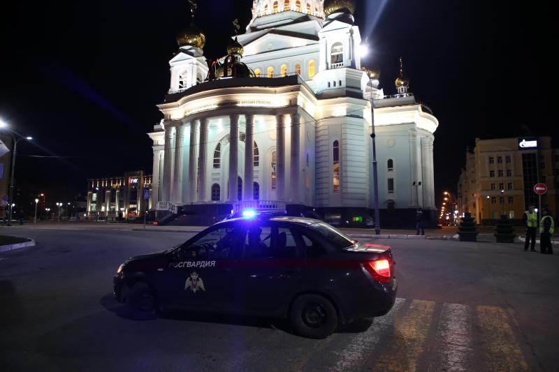 В Мордовии при участии личного состава Росгвардии обеспечена безопасность религиозного праздника Пасхи