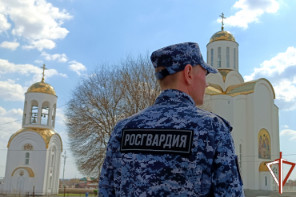 Росгвардия обеспечила безопасность во время празднования Пасхи в Зауралье