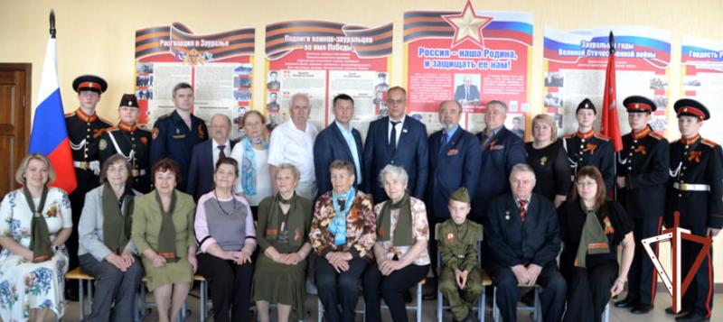 Росгвардия участвует в памятных и патриотических мероприятиях в Зауралье