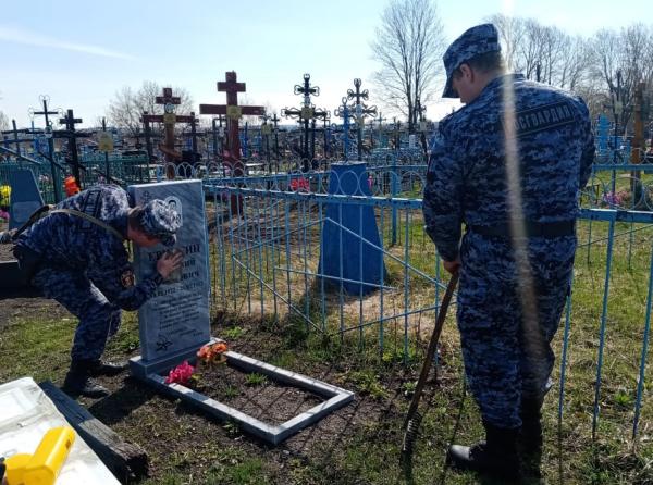 В Мордовии росгвардейцы присоединились к ведомственной акции «Вахта Памяти»