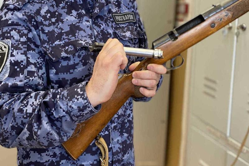В Мордовии сотрудниками Росгвардии за прошедшую неделю изъяты 7 единиц оружия