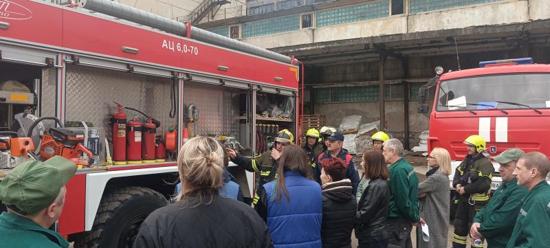 Мастер-класс и обучение правилам пожарной безопасности