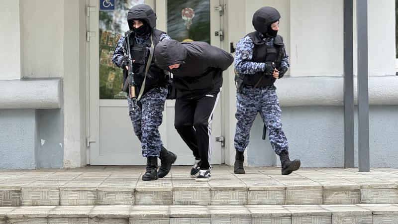 Чеховские росгвардейцы приняли участие во всероссийских антитеррористических учениях