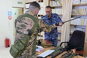 В Орловской области Росгвардия передала очередную партию гражданского оружия для нужд СВО