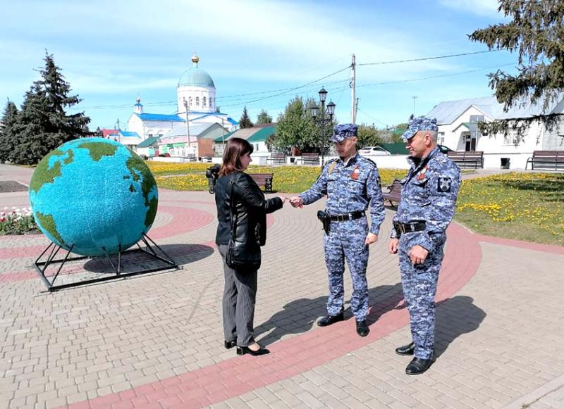 Росгвардия присоединилась к патриотической акции «Георгиевская лента»