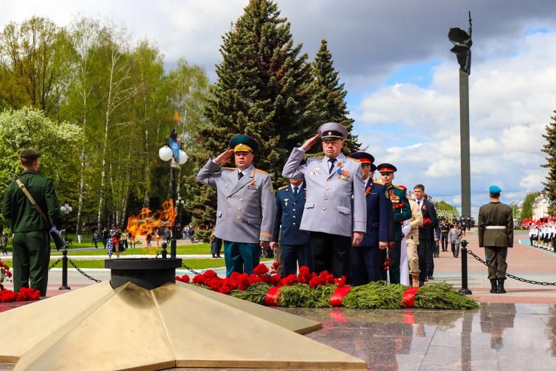 В Йошкар-Оле начальник регионального управления Росгвардии принимает участие в торжественных мероприятиях, приуроченных к Победе в Великой Отечественной войне