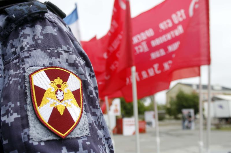 Росгвардейцы Херсонщины приняли участие в обеспечении безопасности торжественных мероприятий, посвященных 80-летию Великой Победы