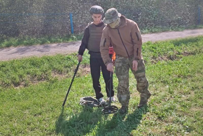 В Кузбассе спецназовцы Росгвардии обучают участников регионального этапа «Зарницы 2.0» инженерной подготовке