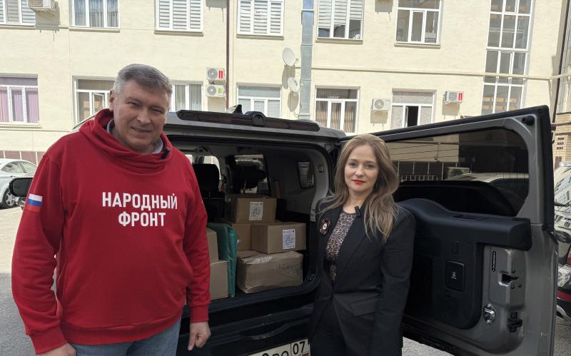 Поддержка с тыла: Народный фронт в КБР направил гуманитарную помощь бойцам на Купянском направлении