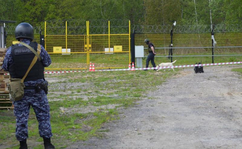 Росгвардейцы приняли участие в учении на объекте ТЭК в Подмосковье