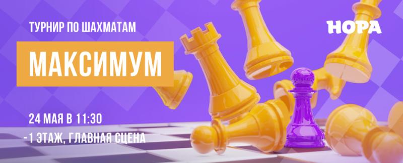 Турнир по шахматам «МАКСИМУМ» в ТРЦ «Нора»